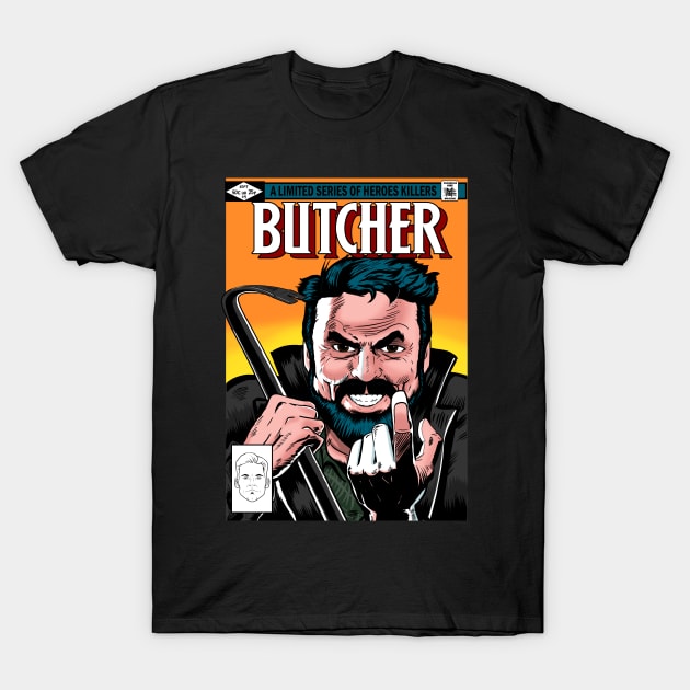 The Butcher T-Shirt by MarianoSan